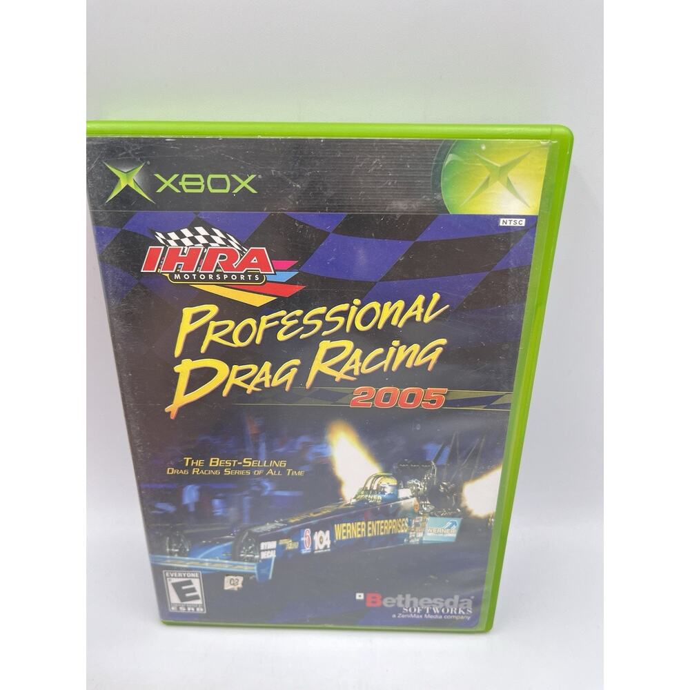 IHRA Professional Drag Racing 2005 (Original Xbox) CIB COMPLETE & TESTED
